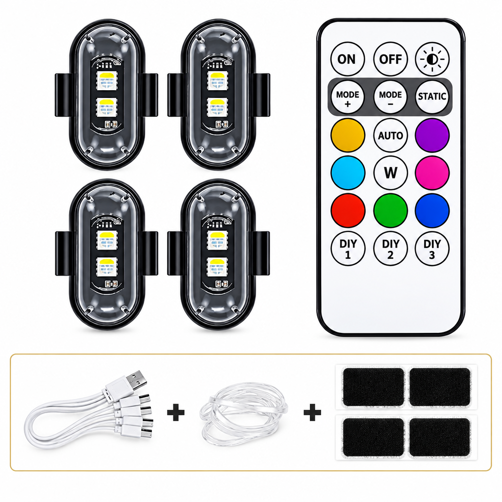 Car LED Light with 8 Colors