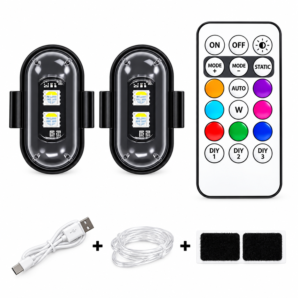 Car LED Light with 8 Colors
