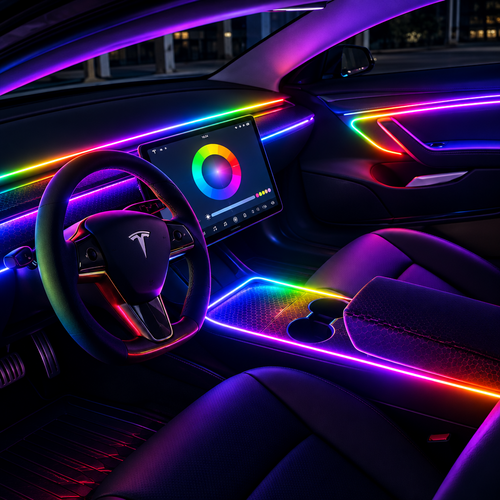 Neon Glow™ RGB Fiber Lights